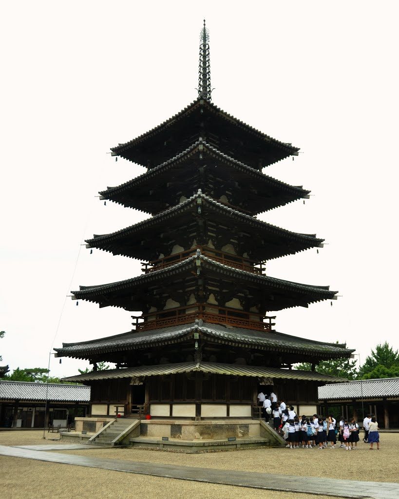 horyu-ji five story pagoda
