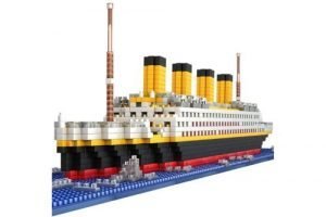 maqueta titanic montada